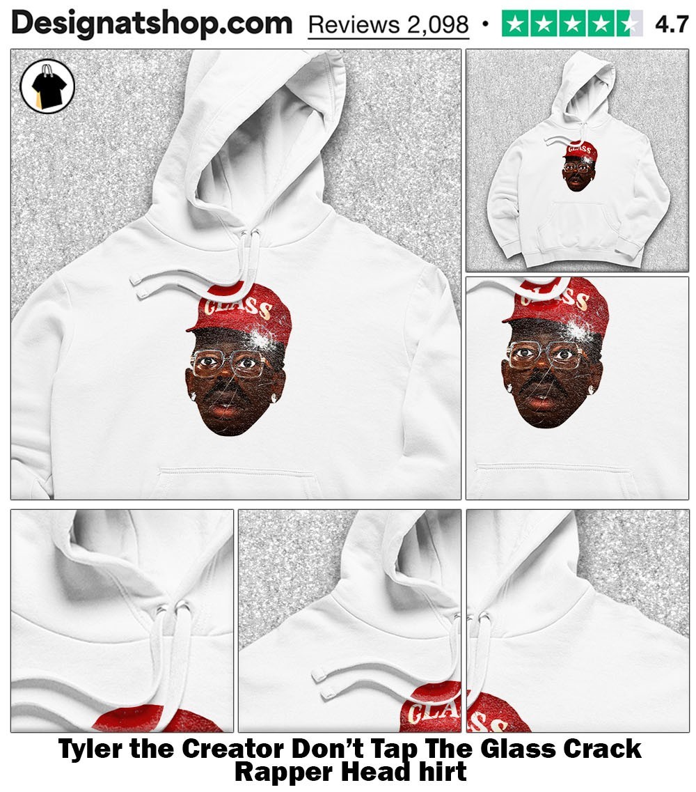 Tyler the Creator Don't Tap The Glass Crack Rapper Head hirt