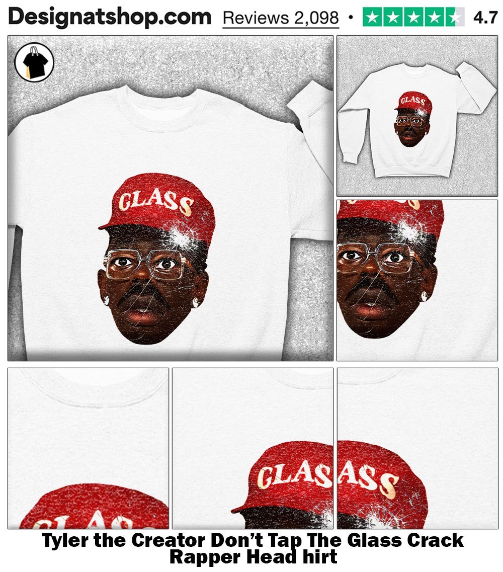 Tyler the Creator Don't Tap The Glass Crack Rapper Head hirt