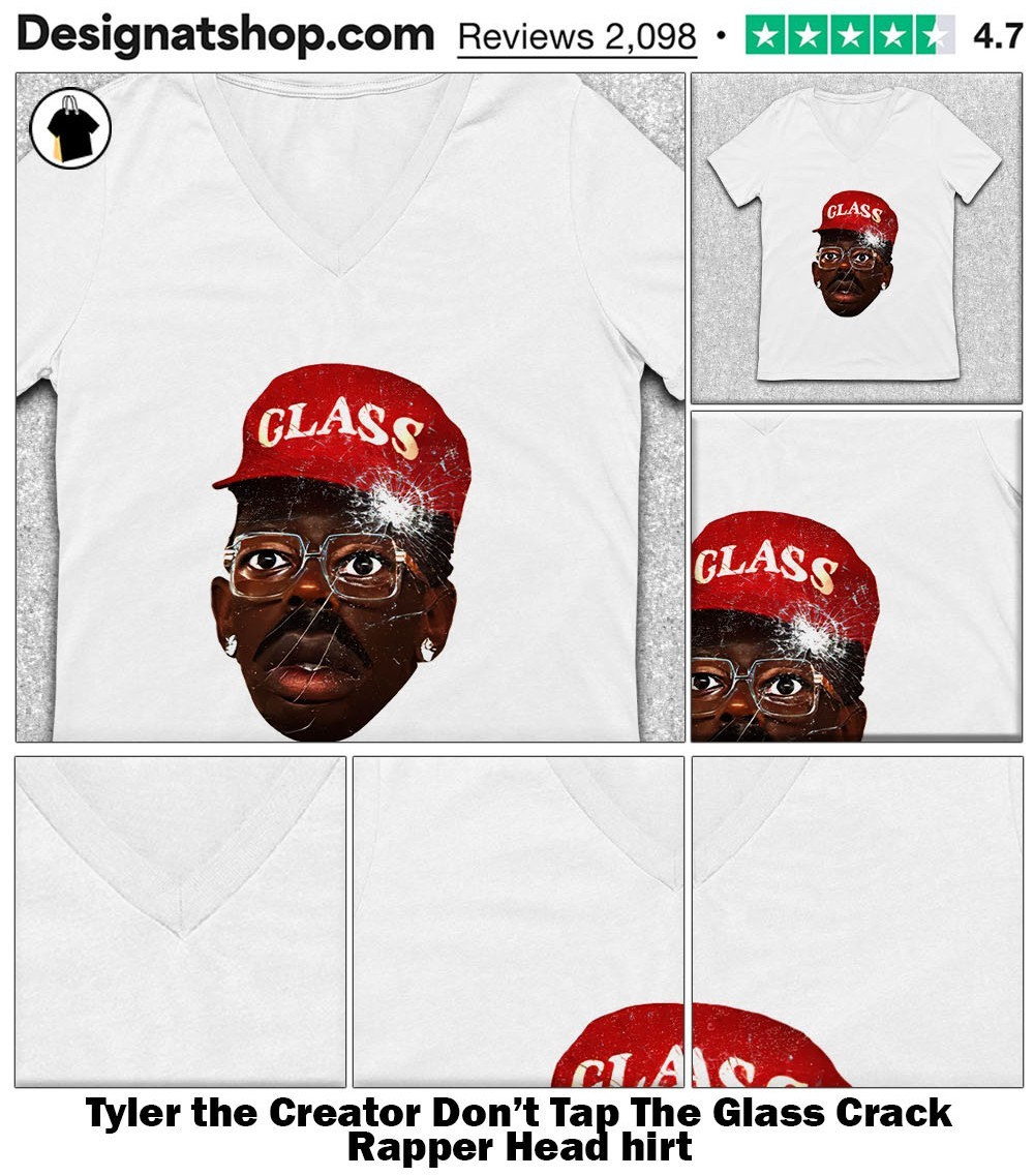 Tyler the Creator Don't Tap The Glass Crack Rapper Head hirt