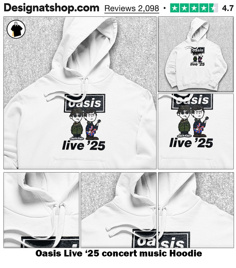 Oasis Live '25 concert music shirt, hoodie, sweater, long