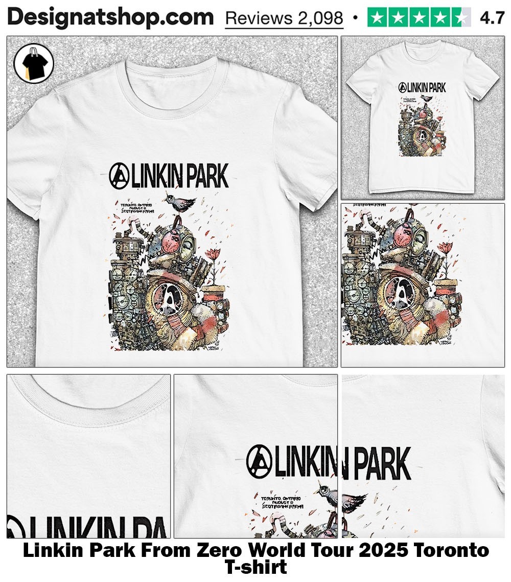 Linkin Park ワールドツアー Tシャツ 2025 Linkin Park From Zero World Tour Toronto 2025 Exclusive