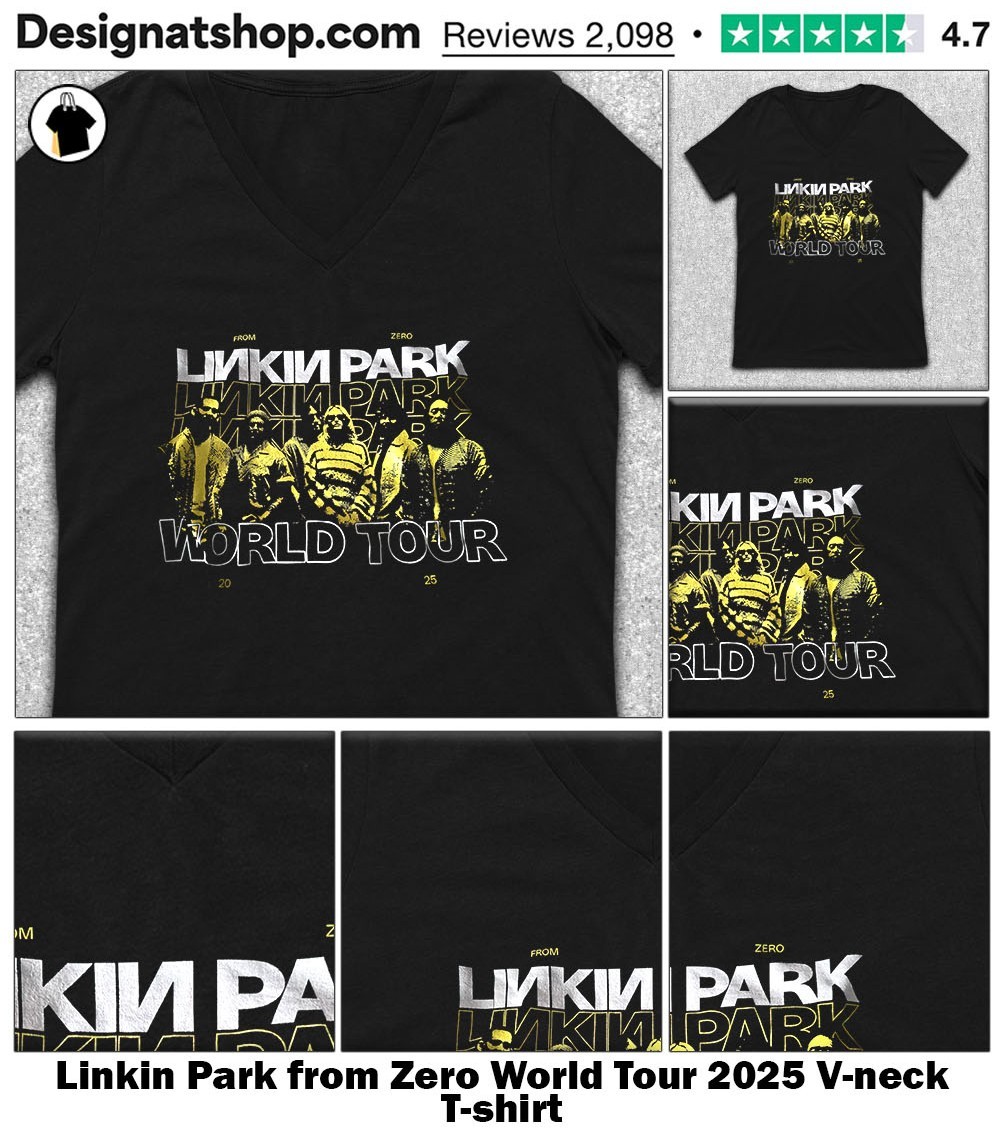 Linkin Park from Zero World Tour 2025 shirt, hoodie, sweater