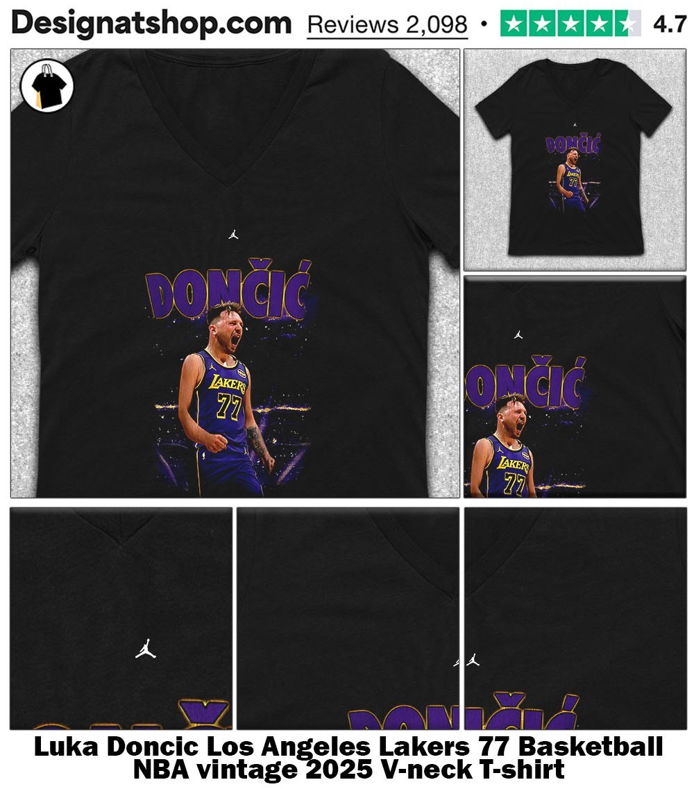 NBA Lakers DONČIĆ 77 Tシャツ XL 非売品 Luka Doncic Los Angeles Lakers 77 Basketball NBA vintage