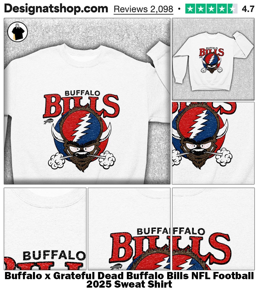 Buffalo x Grateful Dead Buffalo Bills NFL Football 2025