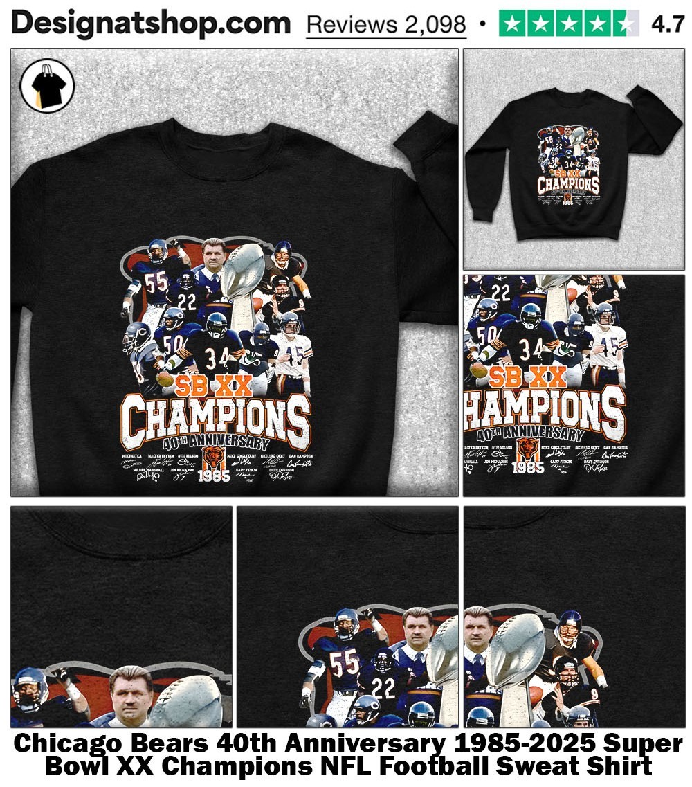 THE FOURTH Bears Football シャツ L NFL Chicago Bears Men's Short Sleeve Fashion T-Shirt - L