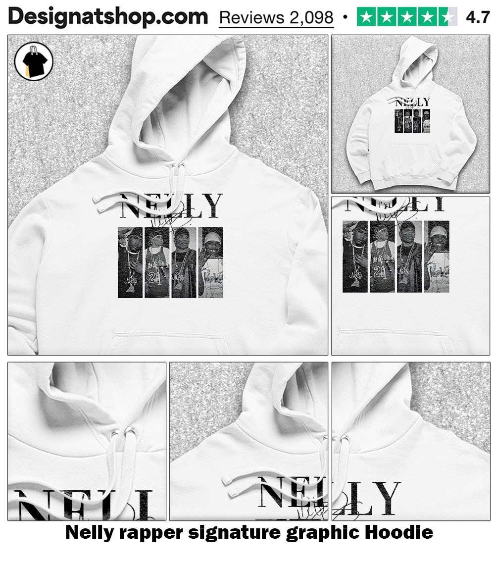 Nelly rapper signature graphic shirt, hoodie, sweater, long