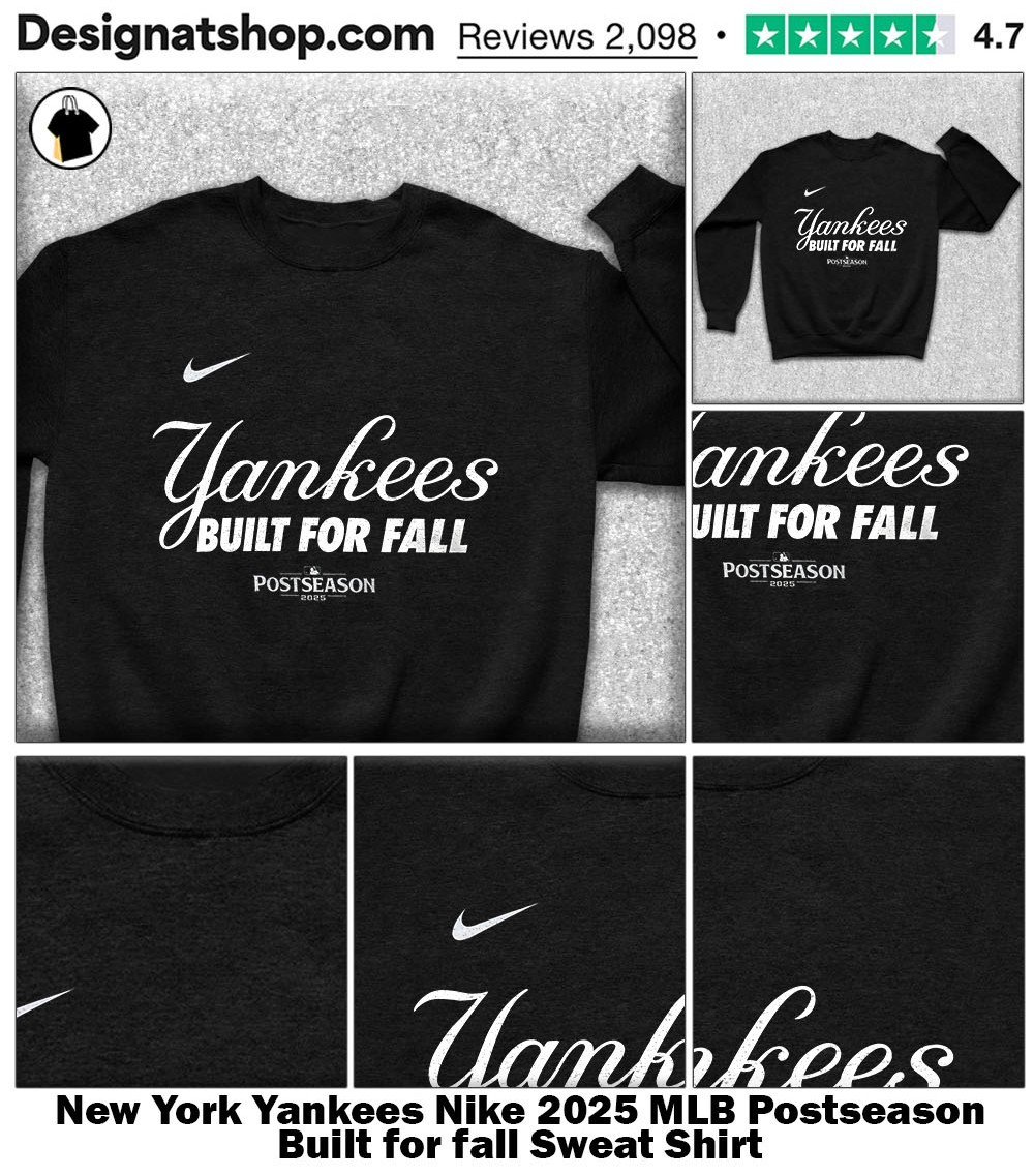 New York Yankees Nike 2025 MLB Postseason Built for fall